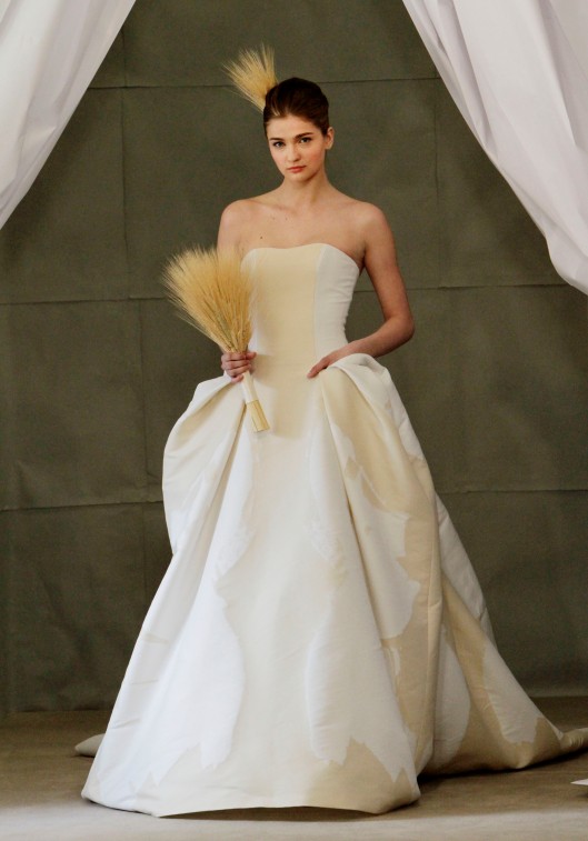 Carolina Herrera bridal runway show